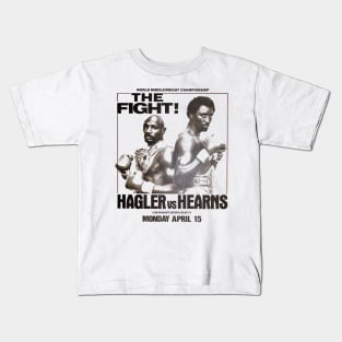 Hagler vs Hearns Kids T-Shirt